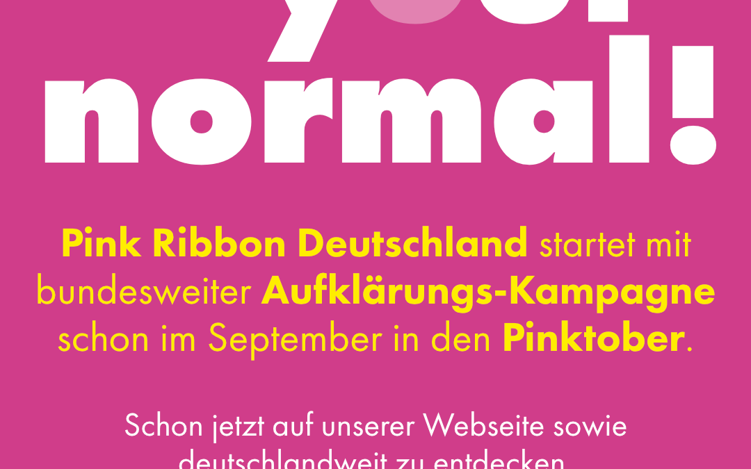 Know your normal: Weil dein Körper deine Aufmerksamkeit verdient